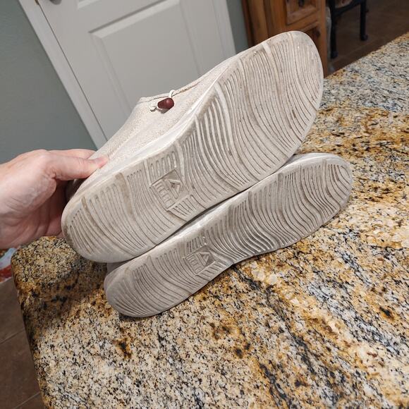 Reef Cushion Coast TX Casual Sneakers Tan Jute Slip On Men\'s Size US 10
